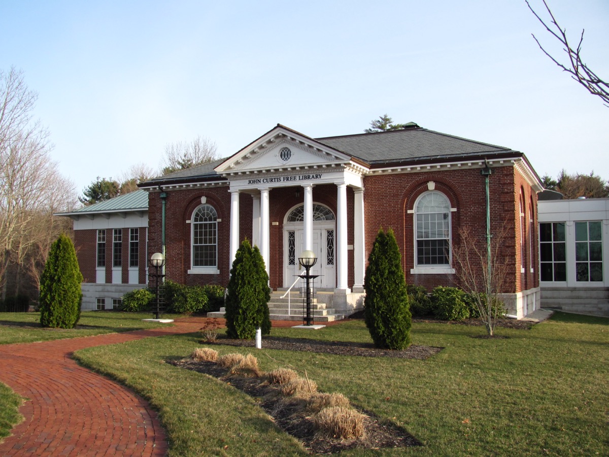 John Curtis Free Library in Hanover, Massachusetts